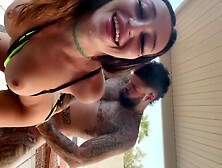 Paying The Pool Boy (tease Video) 10 Min - Anna Chambers