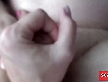 Hand- and Footjob in Nylon Socks