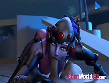 Anime Bitches with Sport Body Gets a Huge Dick