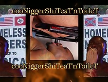 Coon Nigger Shit Eating Toilet