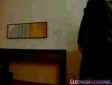 Glam bitch face fucked