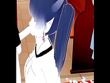 Succumb Cartoon In White Dress Giving A Oral Sex (14)