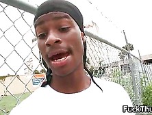 Black Gay Guy Sucks Some Nice White Jizzster 4