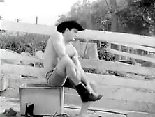 Gay Vintage 50S - Cowboy Washup