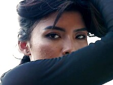 Tita Sahara in public place showing us her perfect round tits