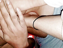 Hot Sis shows off her sexy legs and bare feet in a wild display