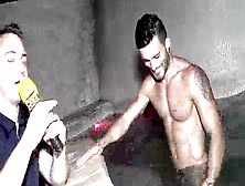 #tbtpapomix - Porn Industry Star Andy Starlet Flagrado Nú Em Piscina De Sauna Em São Paulo - Parte 1 - Exibido Em Abril De 2016