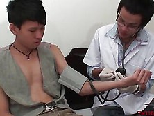 Slim Asian Amateur Breeded For Cumshot By His Medic