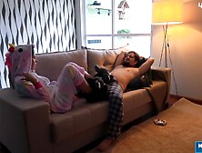 Onesie cunt with mouth Ride A Cock - Scarlett Taylor & Stephan two