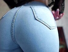 Jeans Face Sitting POINT OF VIEW! Perfect Booty
