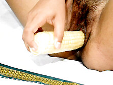 Creamy Cone Deep Inside My Pussy – Intense Food Insertion Play