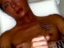 Kinky Asian twink gets handjob from horny buddy