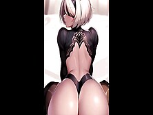 2B Get Poked Doggystyle (Oh My Waifu)