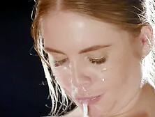 Alessandra Jane And Raul Costa - Gets Facialed After Blowjob