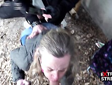 She Let Them Put Their Phone In Her Pussy