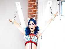 Jewelz and Madeline's pussy licking dirt