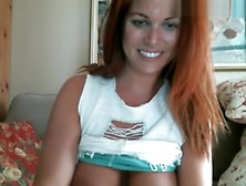 Bellabelucci Is A Redhead Angel With Big Tits