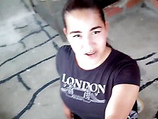 I FIND MY STEP-SISTER SMOKIN' ON THE ROOF AND DURING THE TIME THAT THAT BABE SUCKS MY WANG,  THIS CHAB ASKS ME TO BANG IT SO I WO