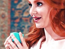 Stuck Under The Sofa,  Her BFF Fucks Her Irresistible