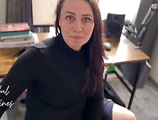 Stepmom Creampie While on Work Call