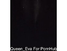 Nude wife at the cinema with 2 strangers in front of her cuckold spouse