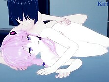Yuzuki Yukari and I have intense sex at home. - VOCALOID Asian cartoon