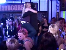Group Sex Frenzy #2 - Wild Dance Floor Orgy with Hot Babes
