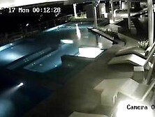 Outdoor Sex Caught On Security Camera Part 2