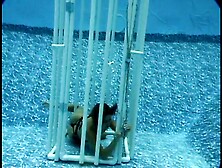 Woman Trapped In Cage And Drowning Underwater