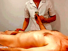 Massage Therapist Gets Paid For Sex After Full Body Oil Massage - Creampie Happy Ending