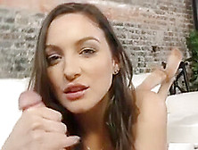 Pornstar Teases Big Cock By Tight Twat In Pov