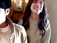 part1 A date in the city with a tall,  monstrous-breasted model sweety with a perfect face,  body,  and eroticism! She has a slow b