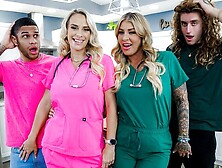 Delightful Alex Harper and Natalie Brooks - straight hair video - Reptyle Selects