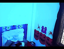 A HORROR STORY - The Hubby in White | Halloween-Themed Horror Porn Sex tape - Swallows a Enormous Penis and Ends Up Getting Bang