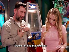 Cute Teenie Blond Stepdaughter Deepthroats Stepdads Penis Outdoor