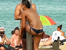 Amateur Topless Beach Teens Hidden Cam Video