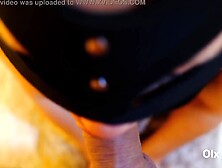 Quick penis blowing before going to bed Cum on my