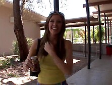 Hawt hottie Cali Lakai gets filled with a large wang