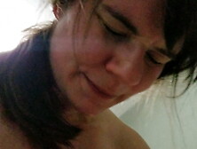 Wifes face orgasm with ohmibod,  cock,  and hitachi