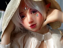 Fetish Video Of A Good Looking Female Sex Doll With Gray Hair