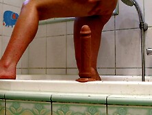 Bae Goddess Takes a Shower With a Coffee Scrub After Masturbating.