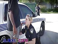 Smoking Hot Cops Banged Outdoors