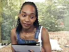 African 19 year old getting her tight twat screwed