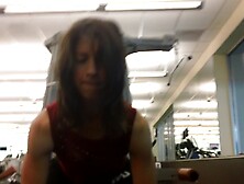 Sexy Milf Working Out