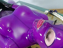 Purple Latex Slut