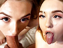 You will Like Her Mouth Job.  Ahegao Blowjob.  Cum on the Face.