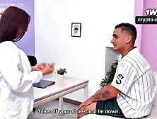 Latin chick nurse bangs her patient after seeing his LARGE dong! - Silvana Lee / Dani Clark