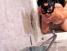 Femdom Shower Piss Toilet Bathroom Slave Bdsm Flr