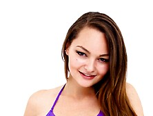 Tiny Y. O Teen Sabrina Rey Squirts For The First Time In Her Life (18+)