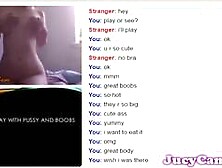 Omegle Cutie Plays For Points - Full Video In The Comments